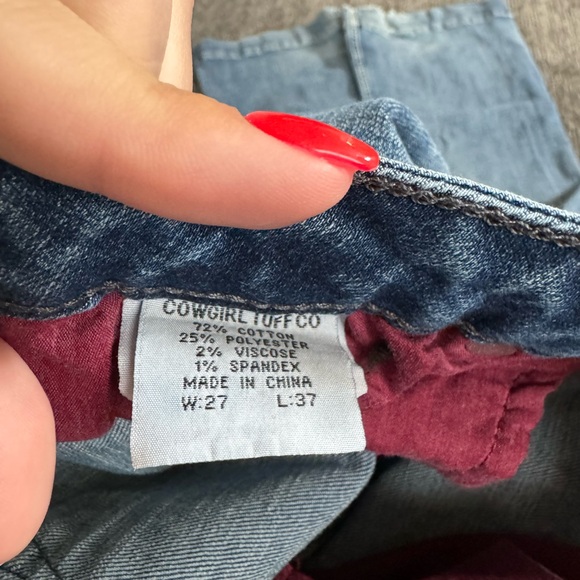 Cowgirl Tuff Trouser Jeans - Picture 6 of 6